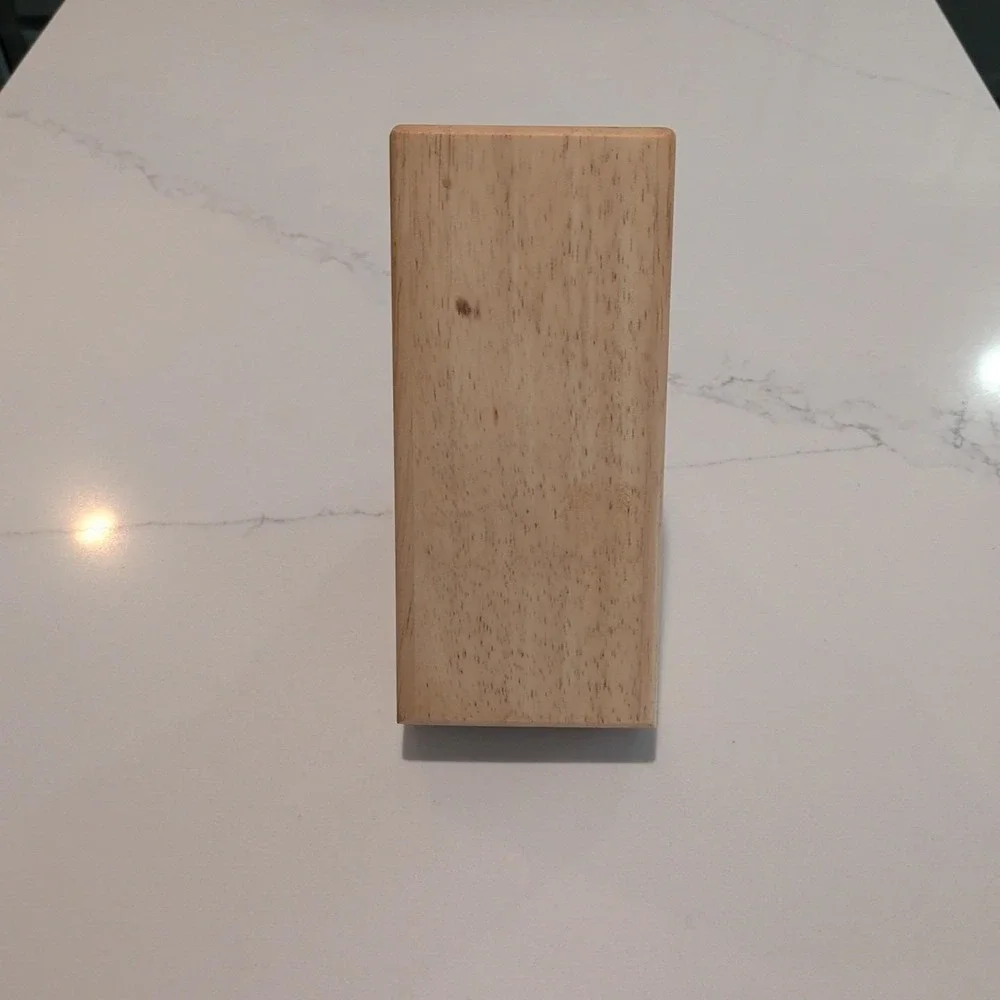 J.A Henckels 6-slot Oak Knife Block